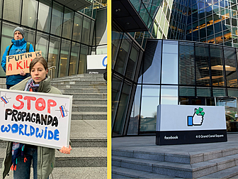 Protesters Gather At Facebook...